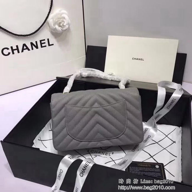 香奈兒CHANEL 升級版V線1116進口球紋皮肩背斜跨鏈條包 DSC1340